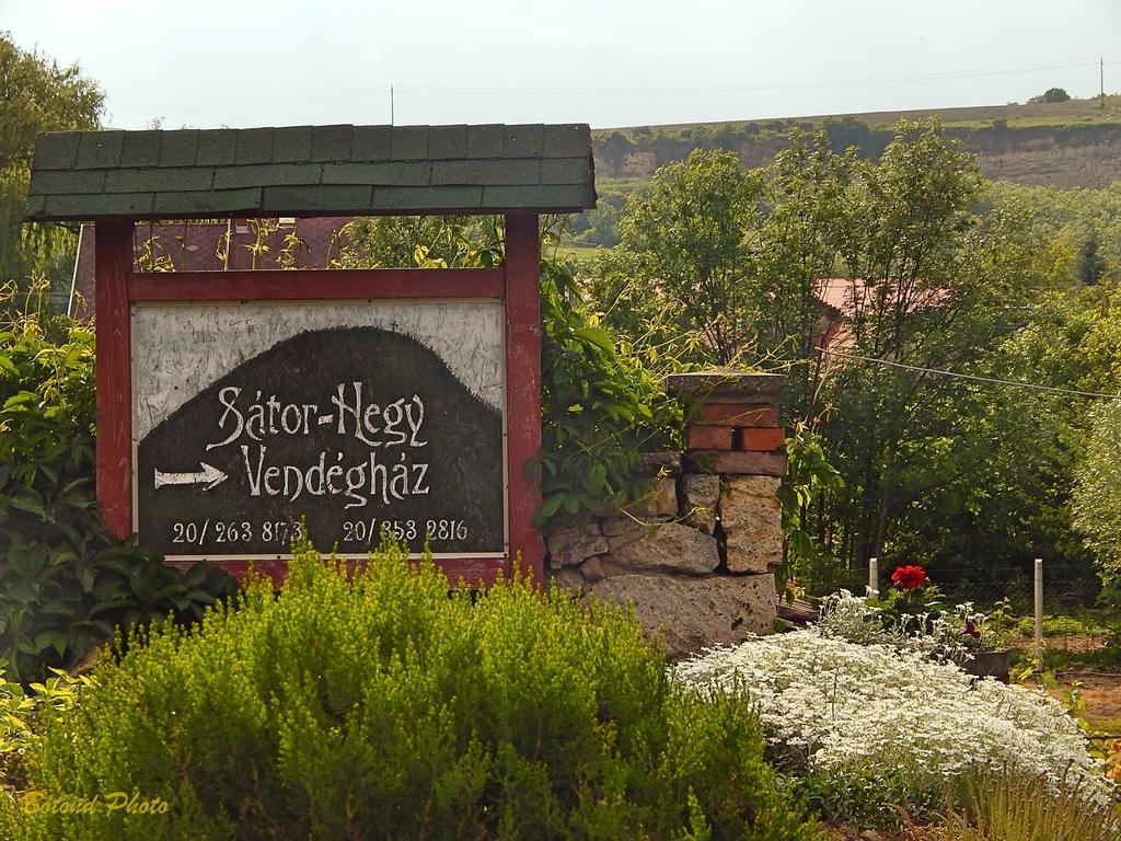Sator-Hegy Vendeghaz Hotel Abaújszántó Exterior foto